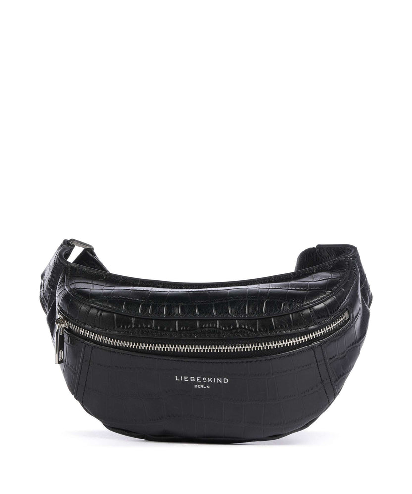 Liebeskind Chudy Croco S Fanny pack black