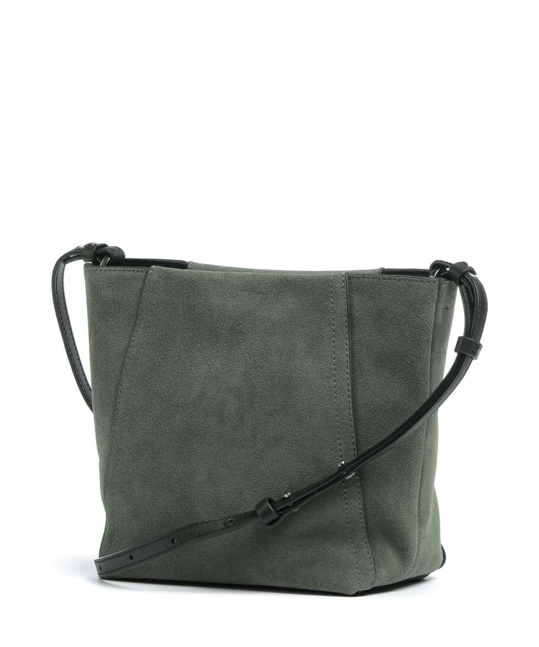Liebeskind Chudy Suede S Crossbody bag cypress green