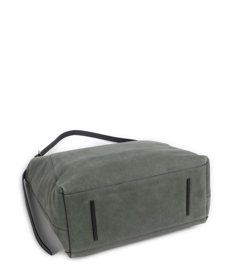 Liebeskind Chudy Suede L Hobo bag cypress green