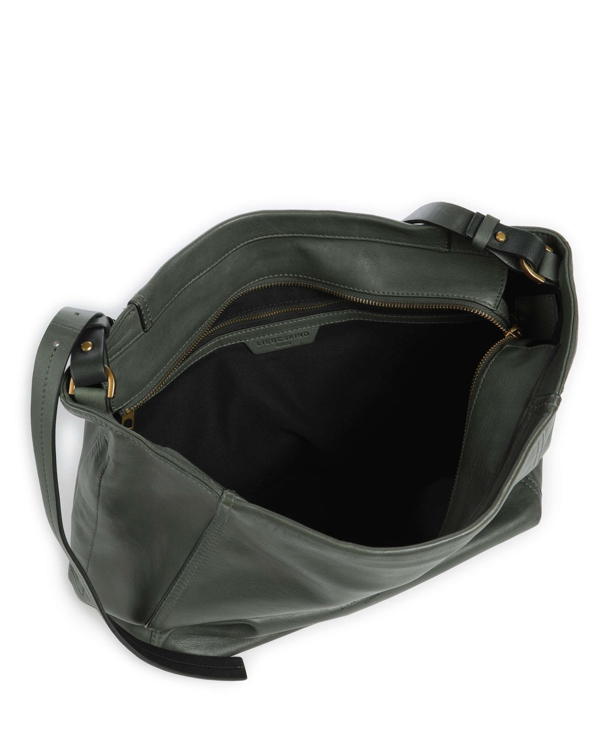 Liebeskind Chudy Sheep Natural L Hobo bag cypress green