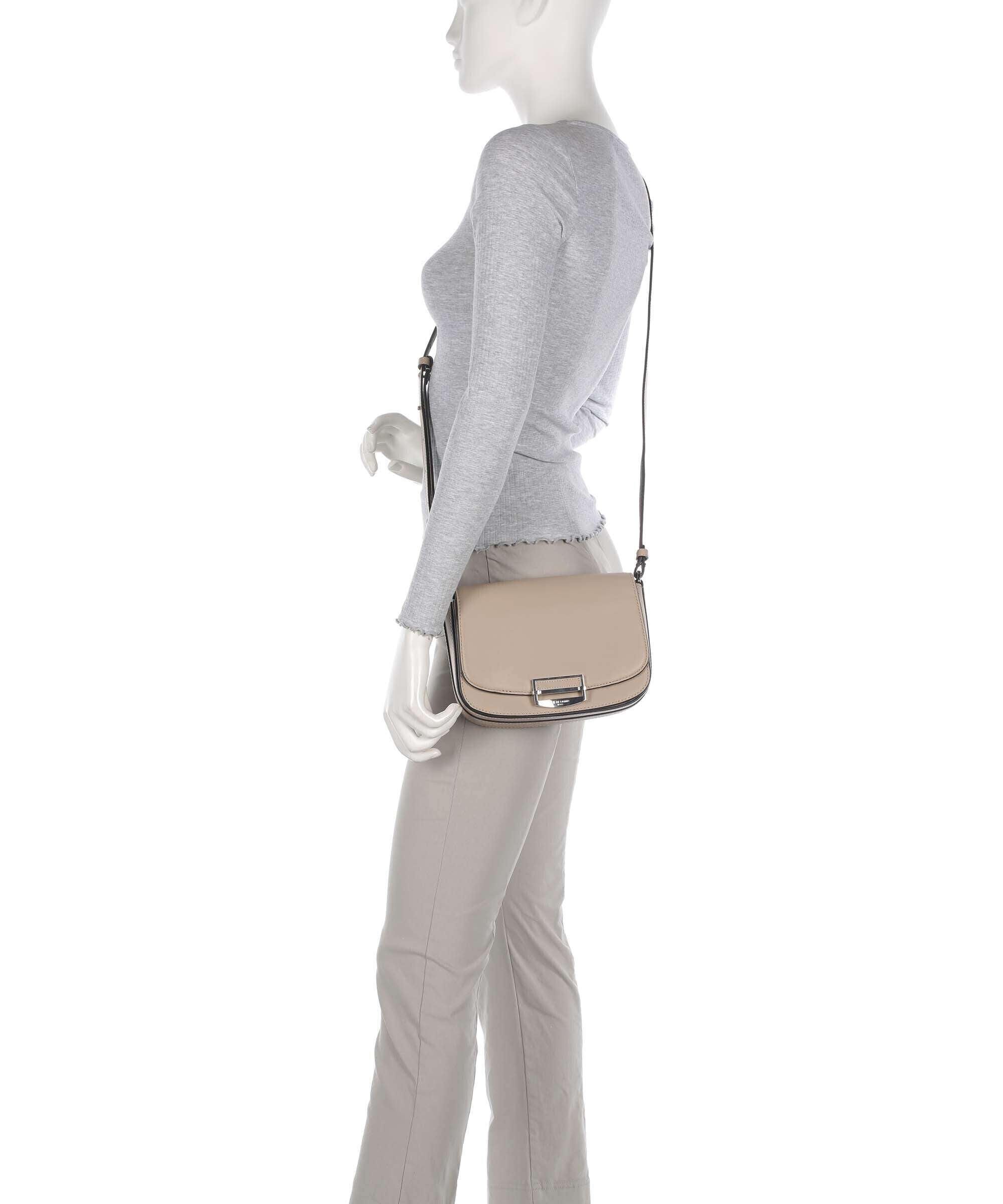 Liebeskind Ezra Calf Optic M Crossbody bag stone