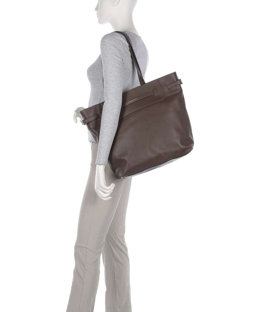 Liebeskind Lora Calf Optic L Tote bag light truffel