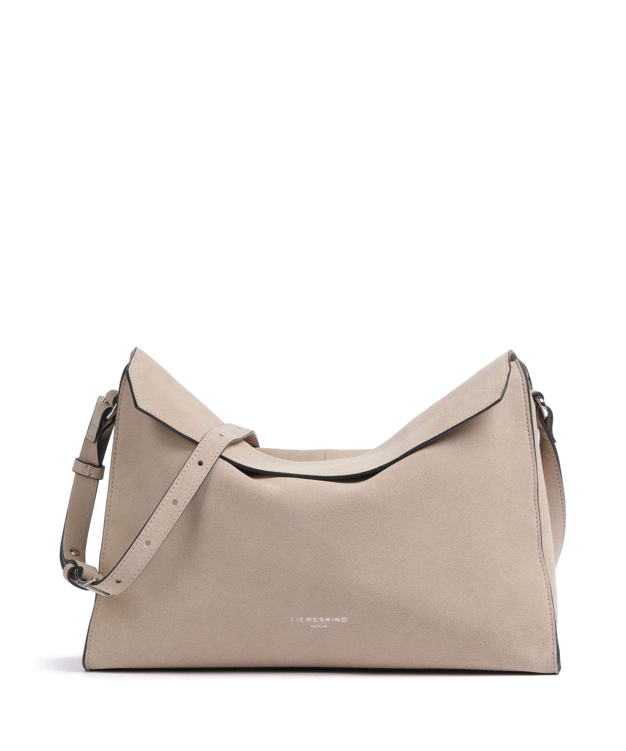 Liebeskind Lora Suede M Crossbody bag stone