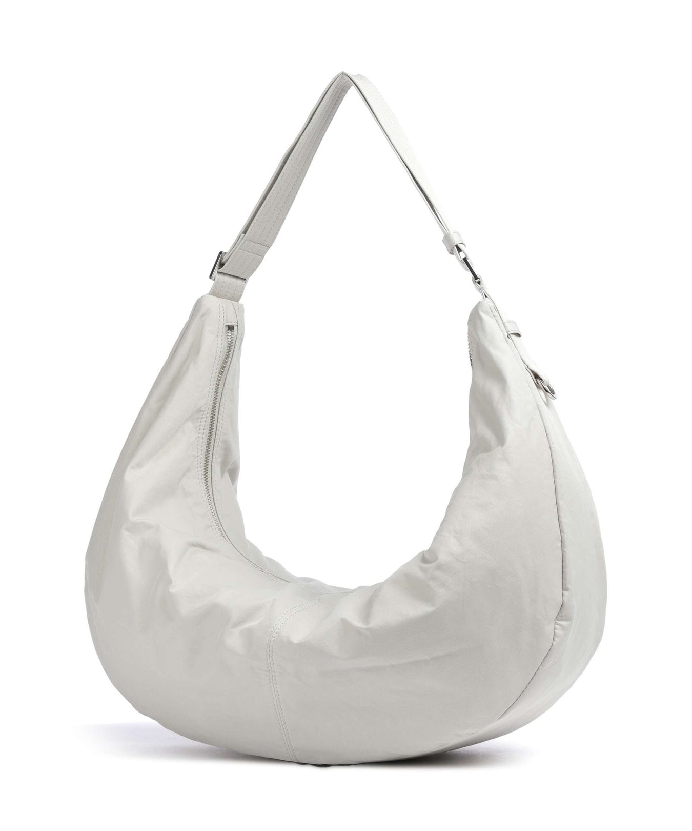 Liebeskind Moon Nylon L Hobo bag milk