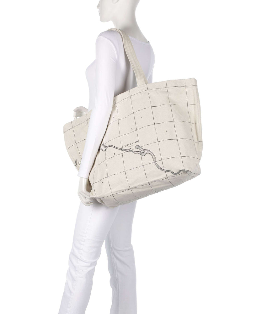 Liebeskind Tote bag warm canvas