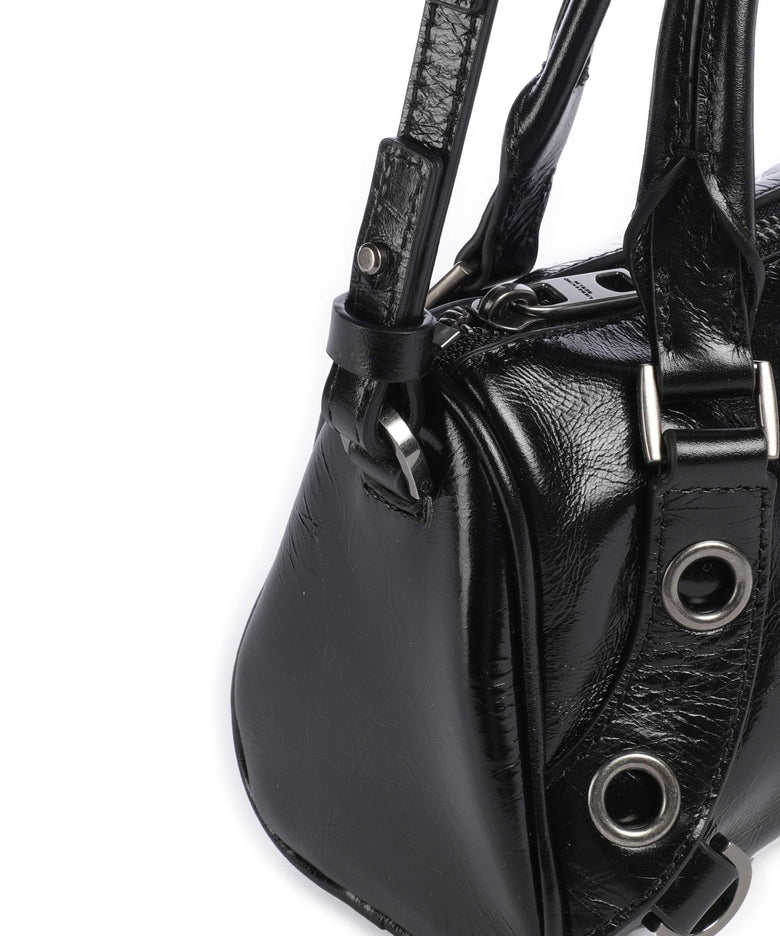 Liebeskind Nika Lack Distressed S Handbag black