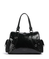 Liebeskind Nika Lack Distressed L Shoulder bag black
