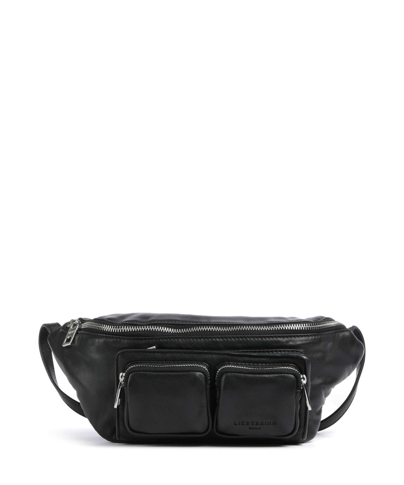 Liebeskind Maia Sheep Natural M Fanny pack black