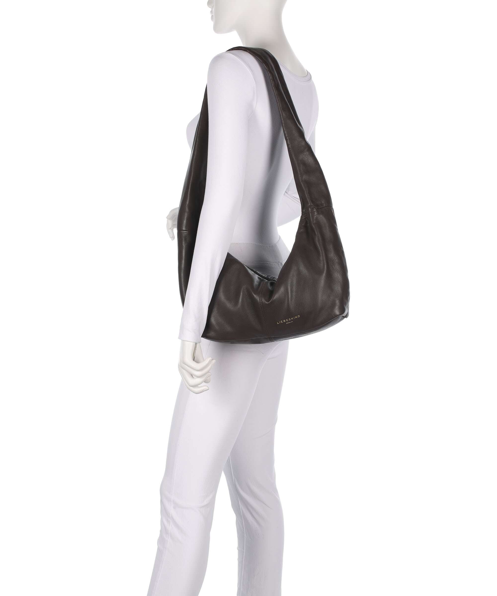 Liebeskind Bo Sheep Natural M Hobo bag roasted