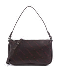 Liebeskind Monogram Soft Nappa S Shoulder bag burgundy