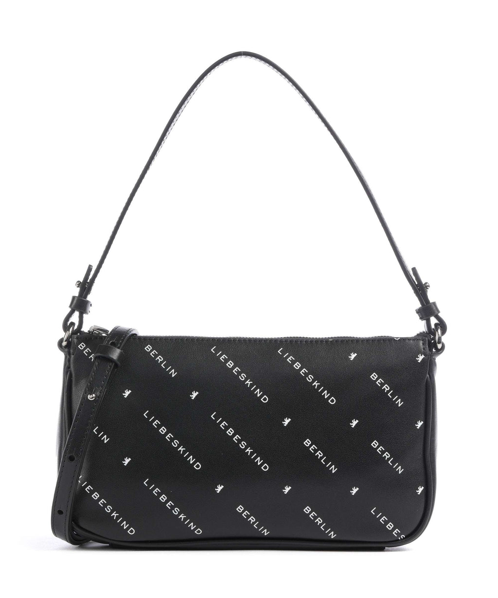 Liebeskind Monogram Soft Nappa S Shoulder bag black