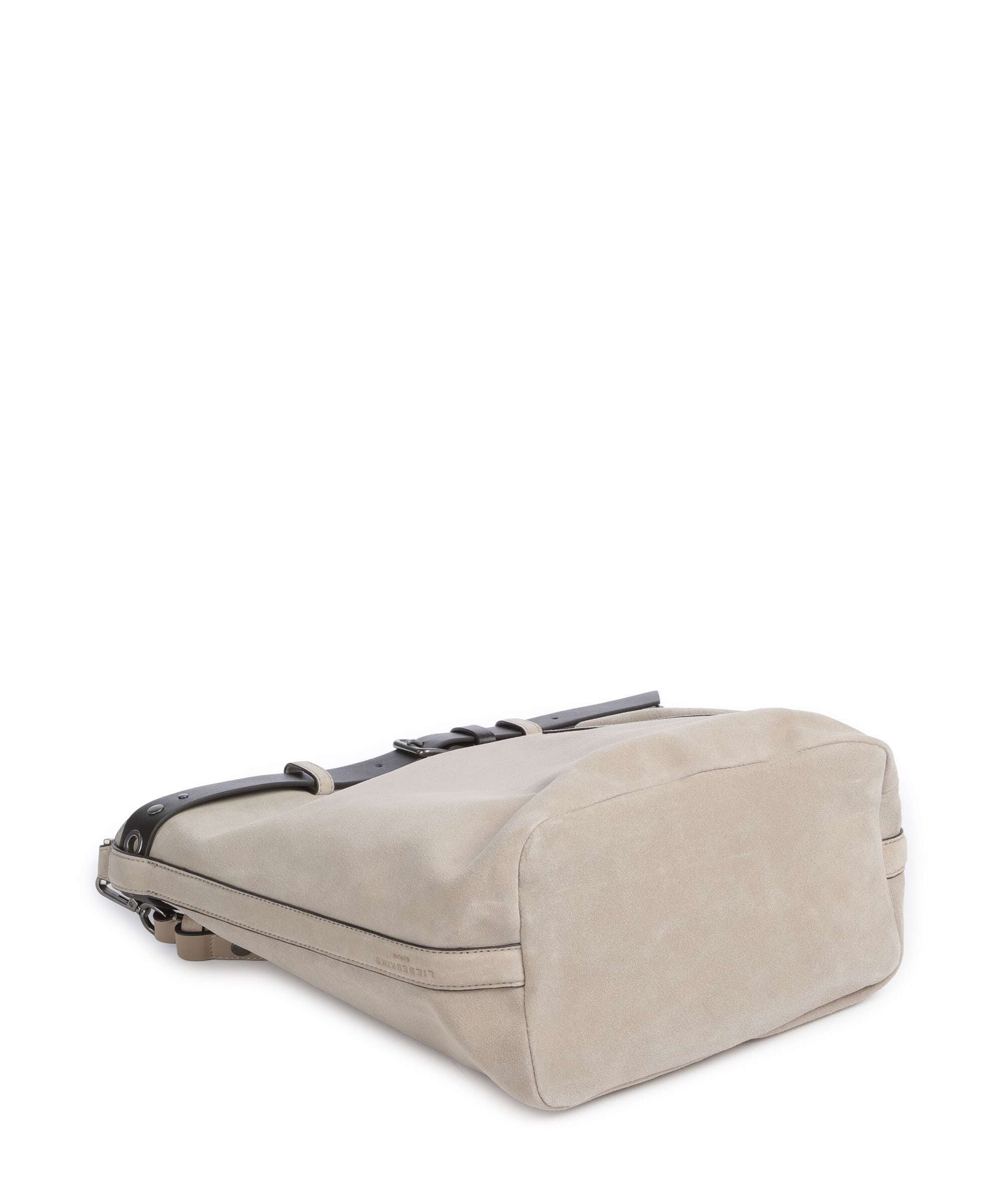 Liebeskind Zita Hydro Suede L Bucket bag beige