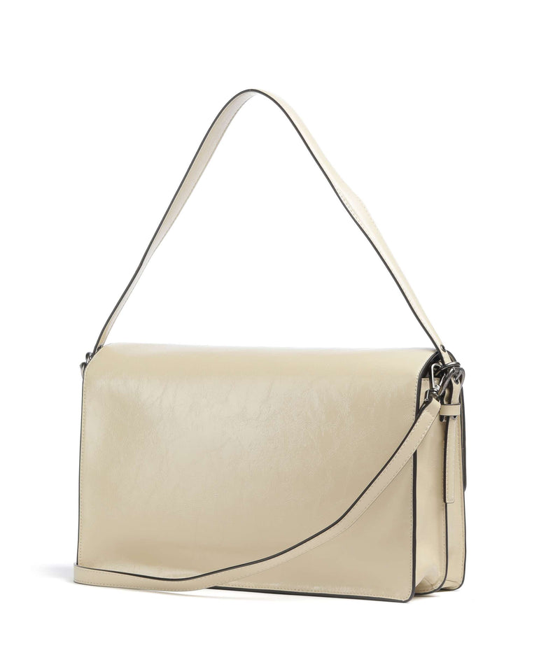 Liebeskind Audrey Recycled Lack Distressed M Shoulder bag biscotti
