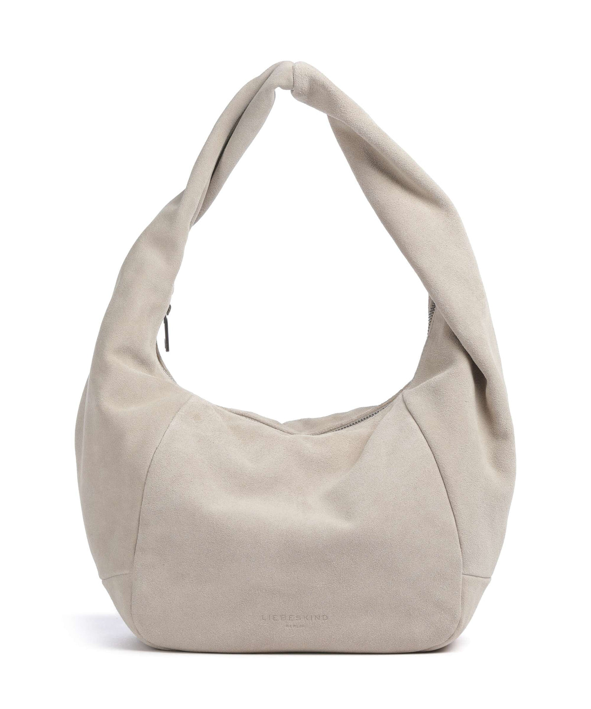 Liebeskind Farrah II Suede M Hobo bag beige