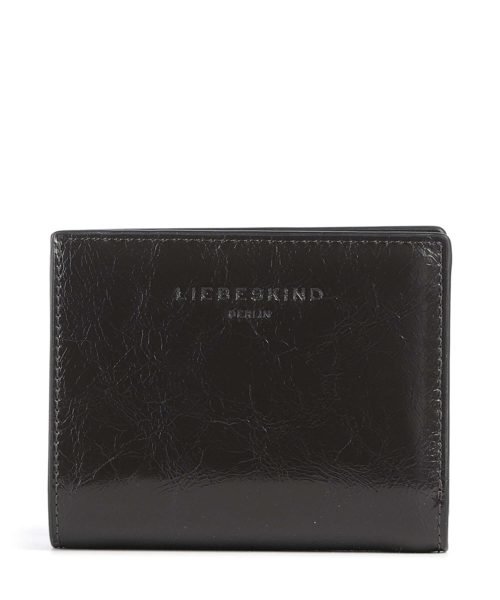 Liebeskind Thea Audrey Recycled Lack Distressed M Wallet deep soil