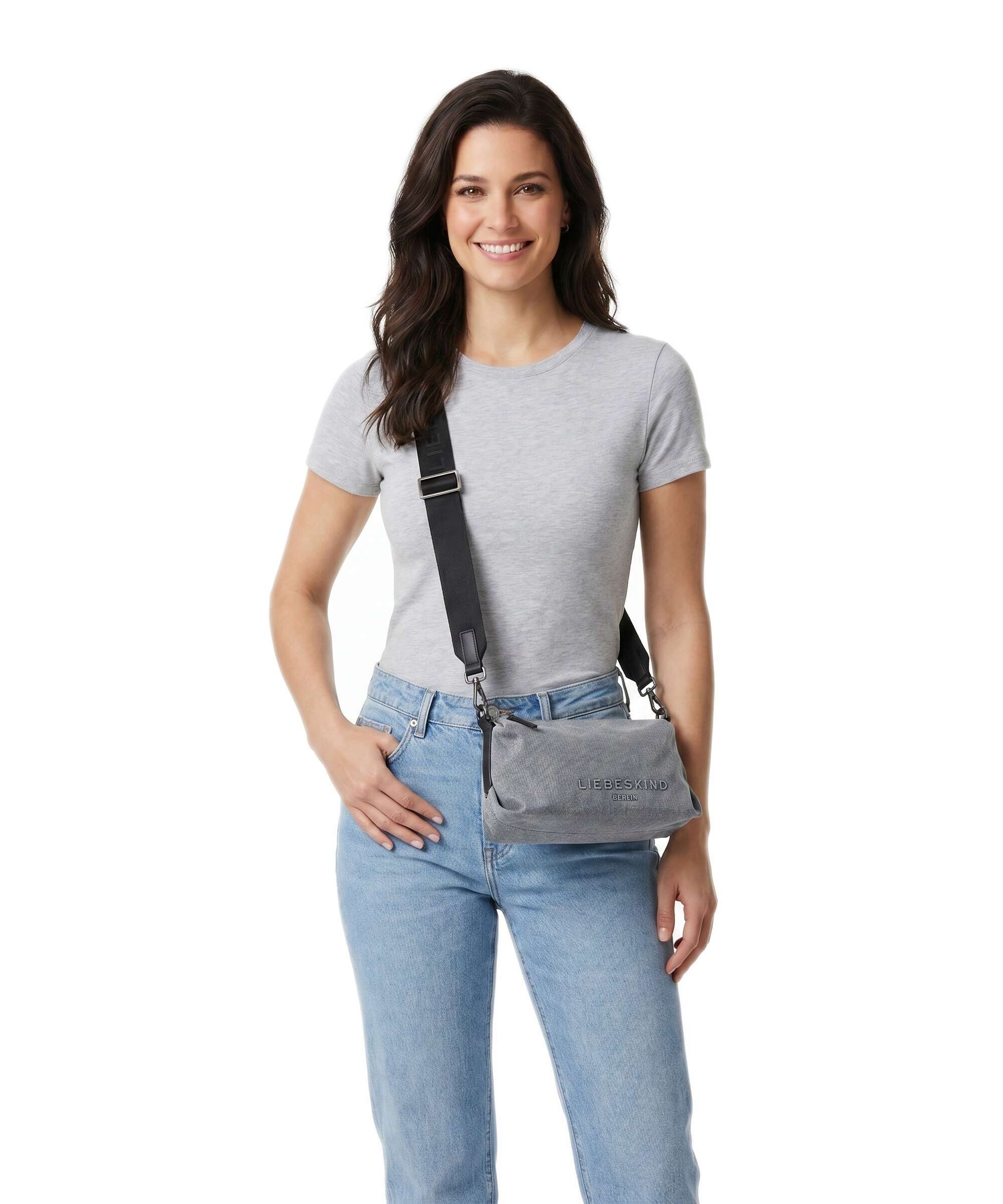 Liebeskind Elvira Denim S Crossbody bag blue denim