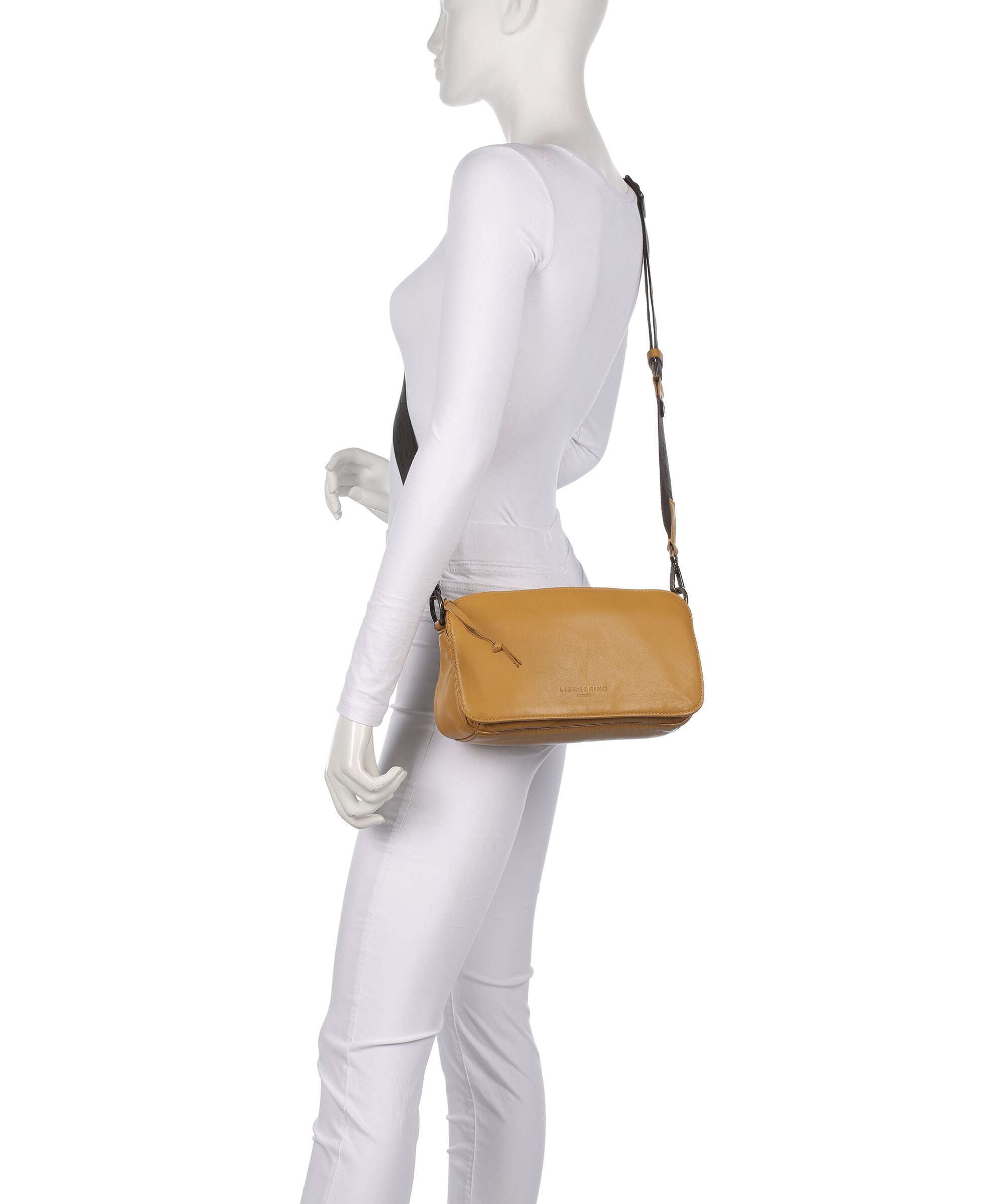 Liebeskind Clarice Sheep Natural Crossbody bag honey suede