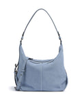 Liebeskind Paris II Hydro Suede M Hobo bag flower blue