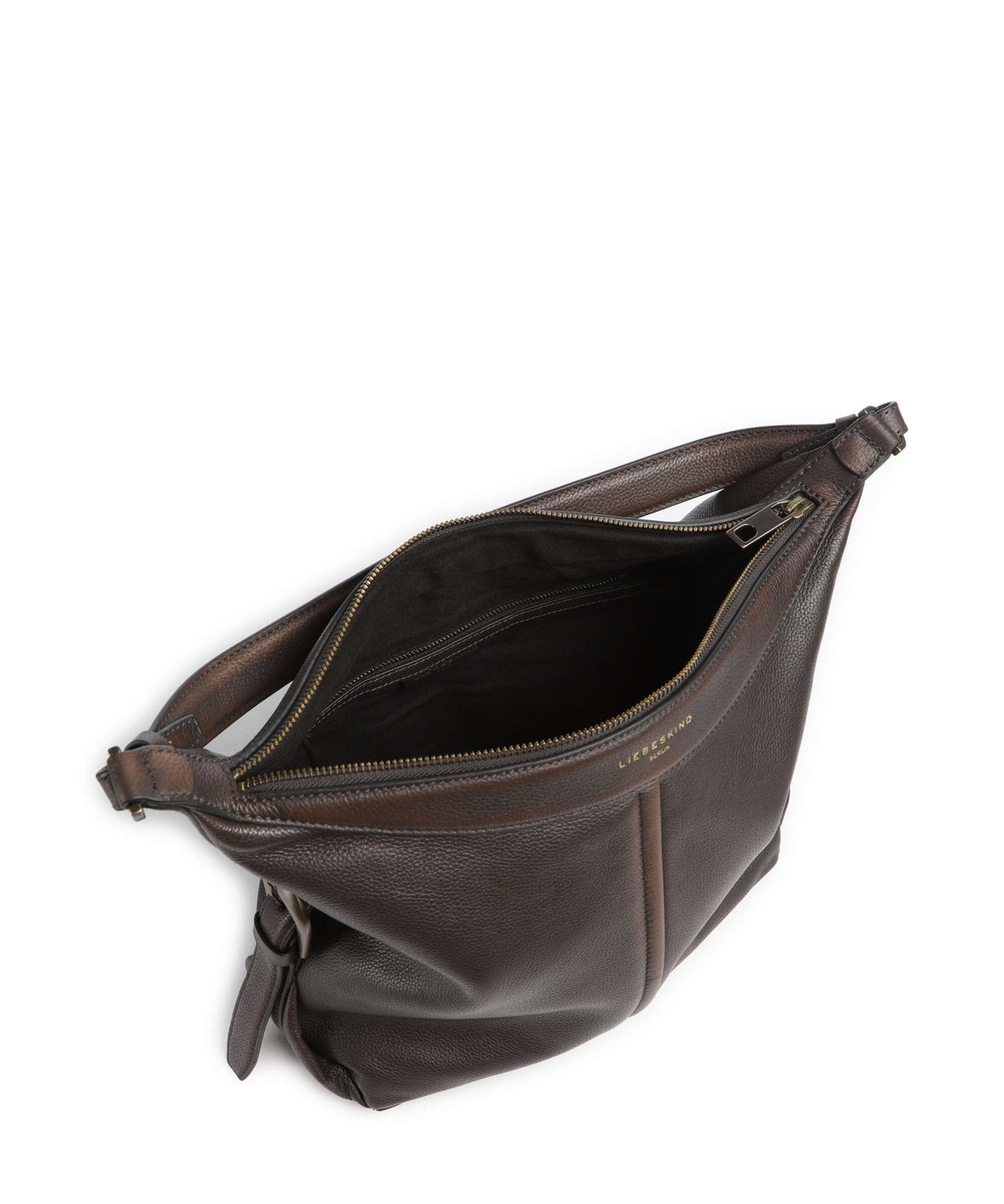 Liebeskind Paris II Vintage Pebble M Hobo bag deep soil