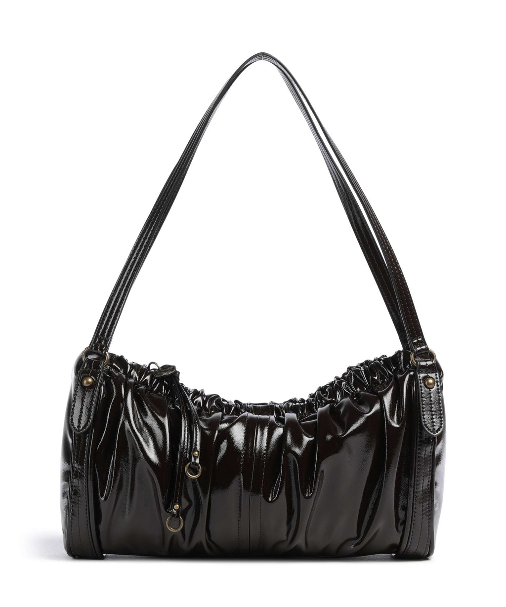 Liebeskind Faye Shiny M Shoulder bag deep soil