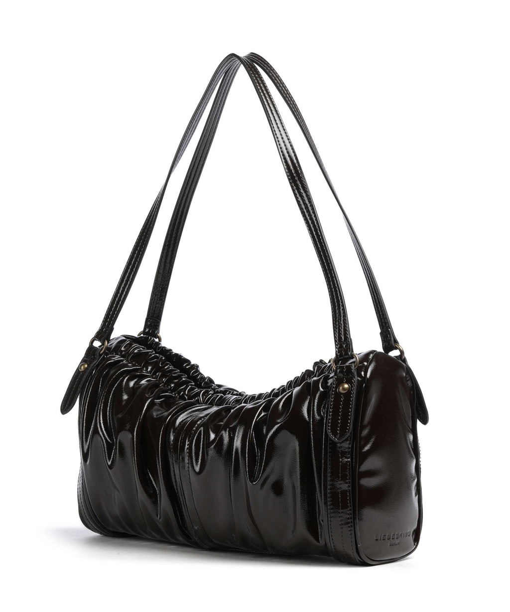 Liebeskind Faye Shiny M Shoulder bag deep soil