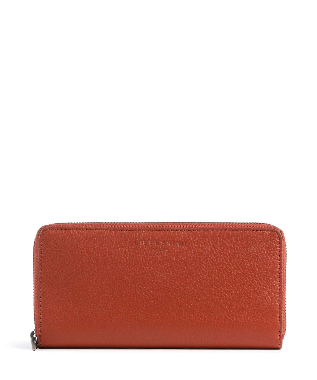 Liebeskind Gigi Small Pebble L Wallet red rock