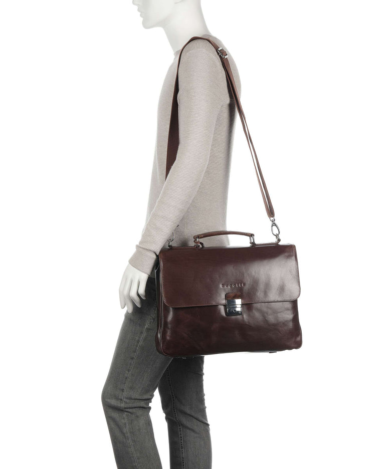 Bugatti Romano Briefcase braun