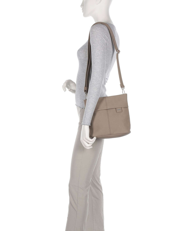Zwei Mademoiselle.M M8 Shoulder bag nubuk cappuccino