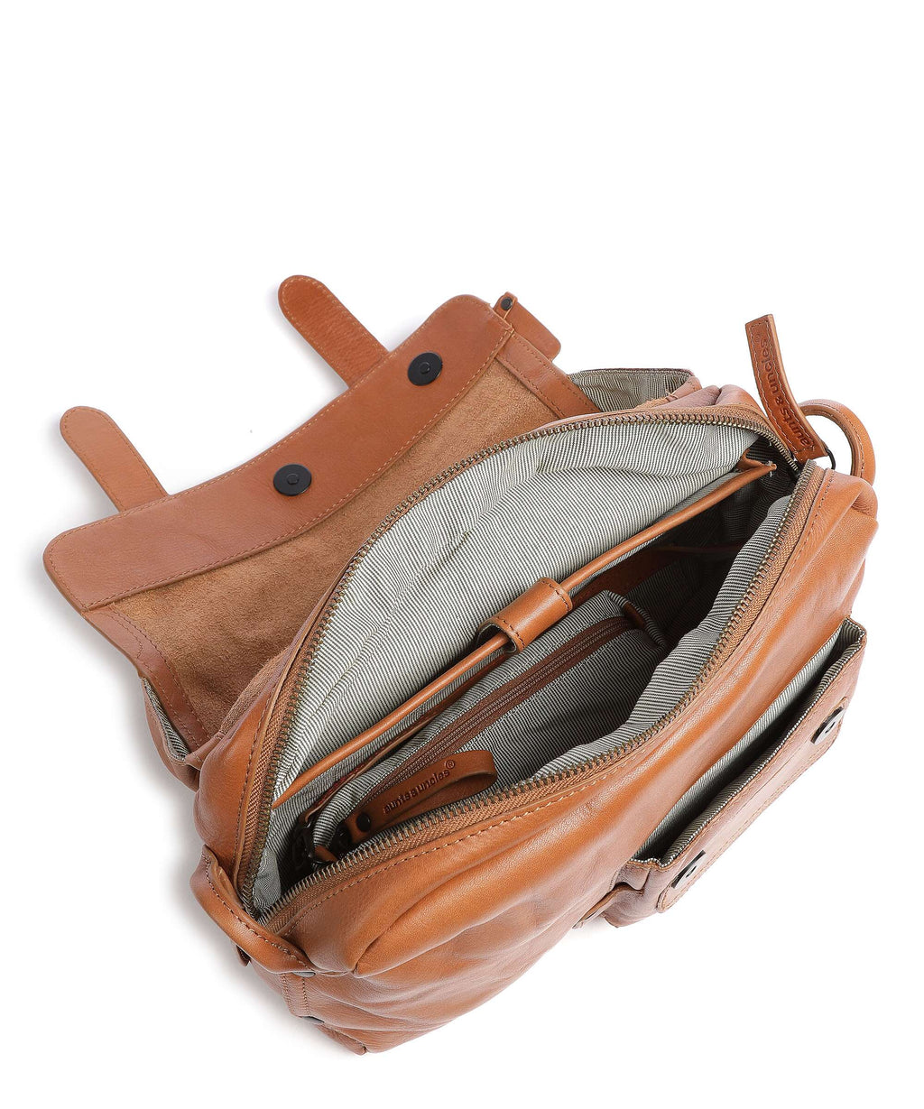 Aunts & Uncles Grandma's Luxury Club Miss Applepie Crossbody bag caramel