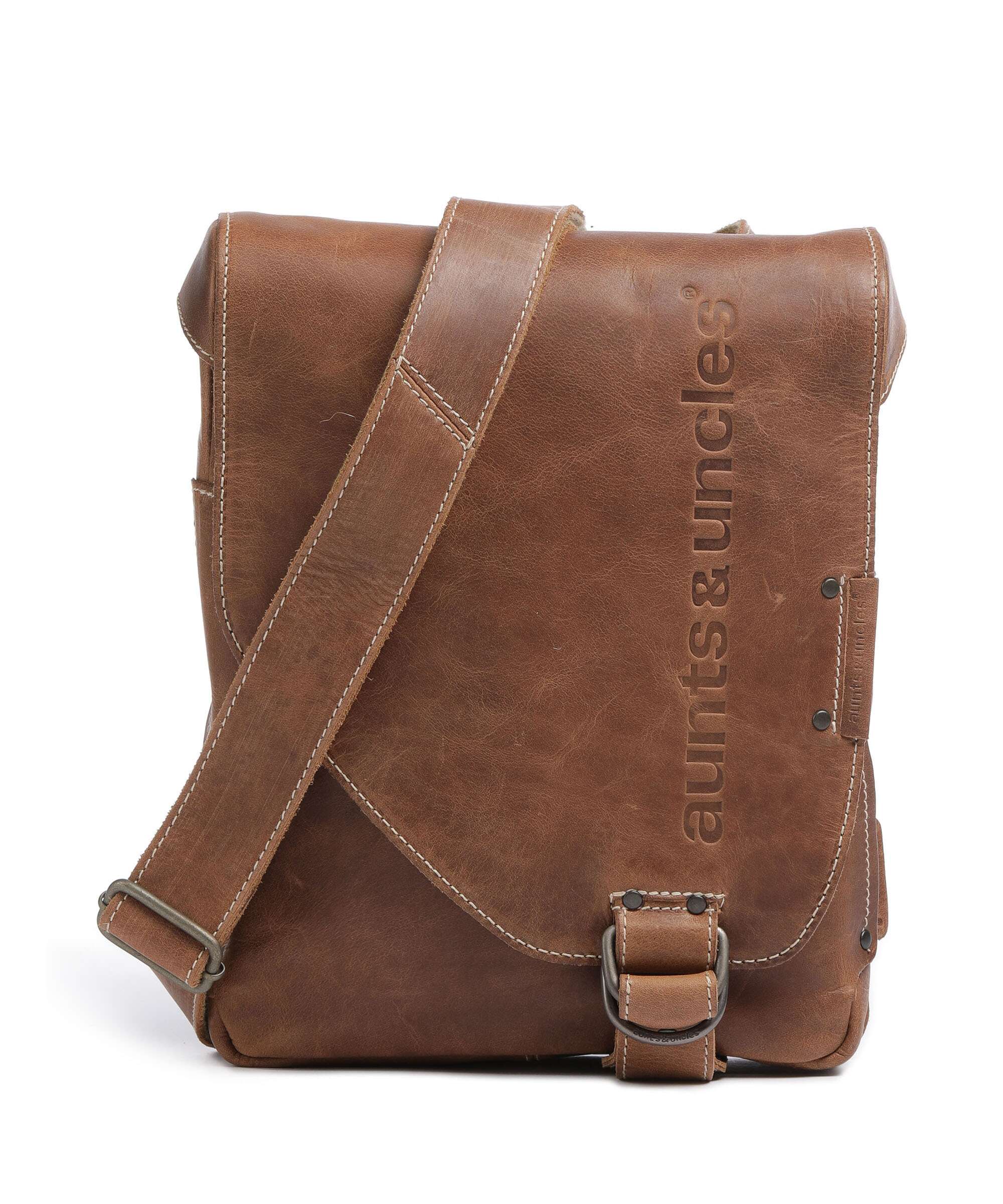 ショルダーバッグ aunts & uncles Aunts & Uncles Hunter Jason Crossbody bag buffalo leather vintage