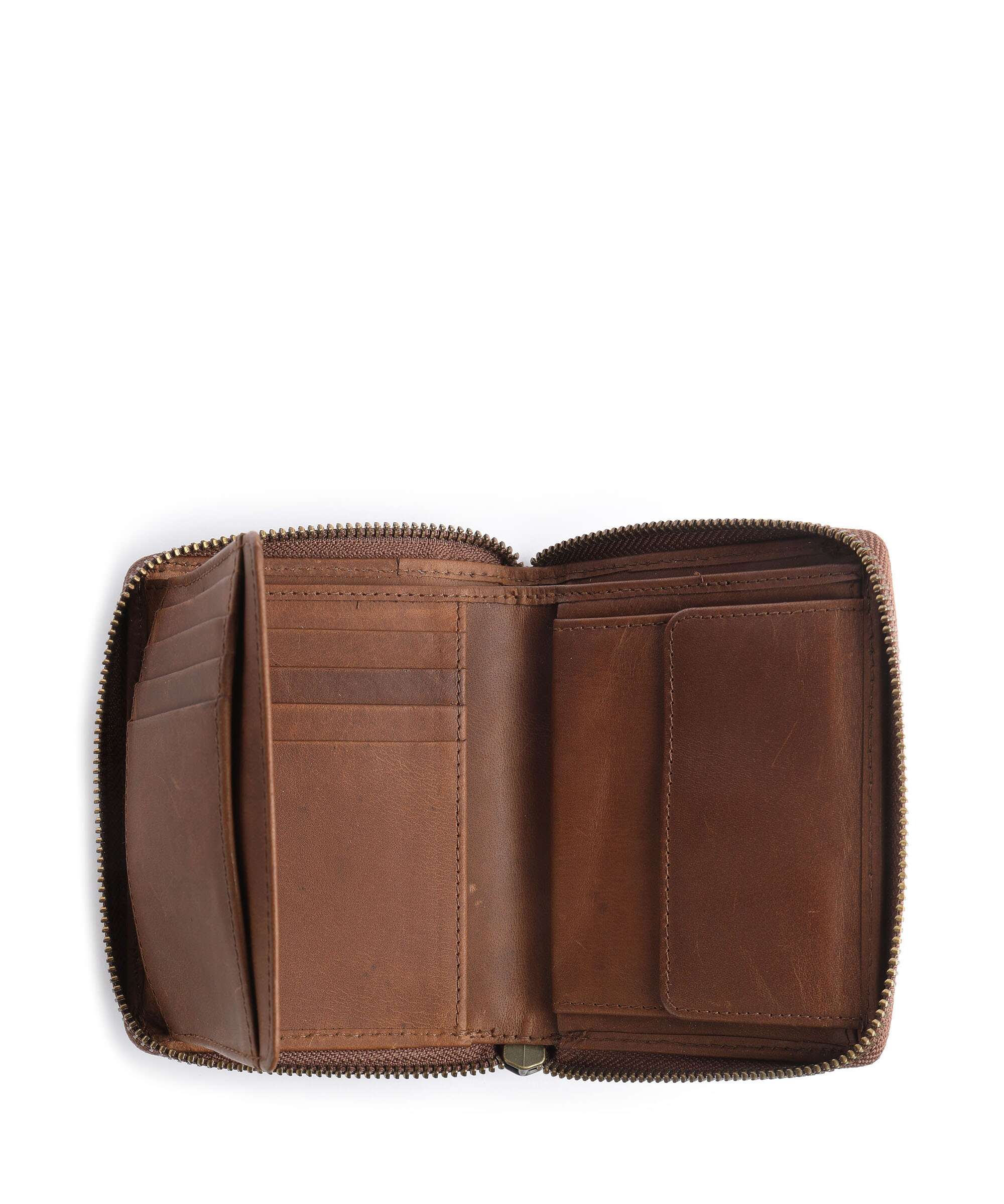 Aunts & Uncles Good Old Friends Rocking Horse RFID Wallet hazelnut