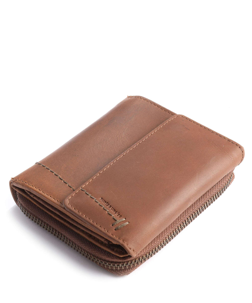 Aunts & Uncles Good Old Friends Teddy Bear Wallet hazelnut