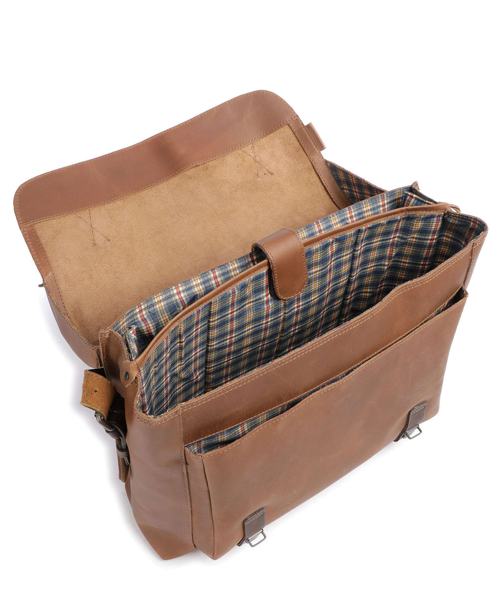 Aunts & Uncles Good Old Friends Big Fella Briefcase hazelnut