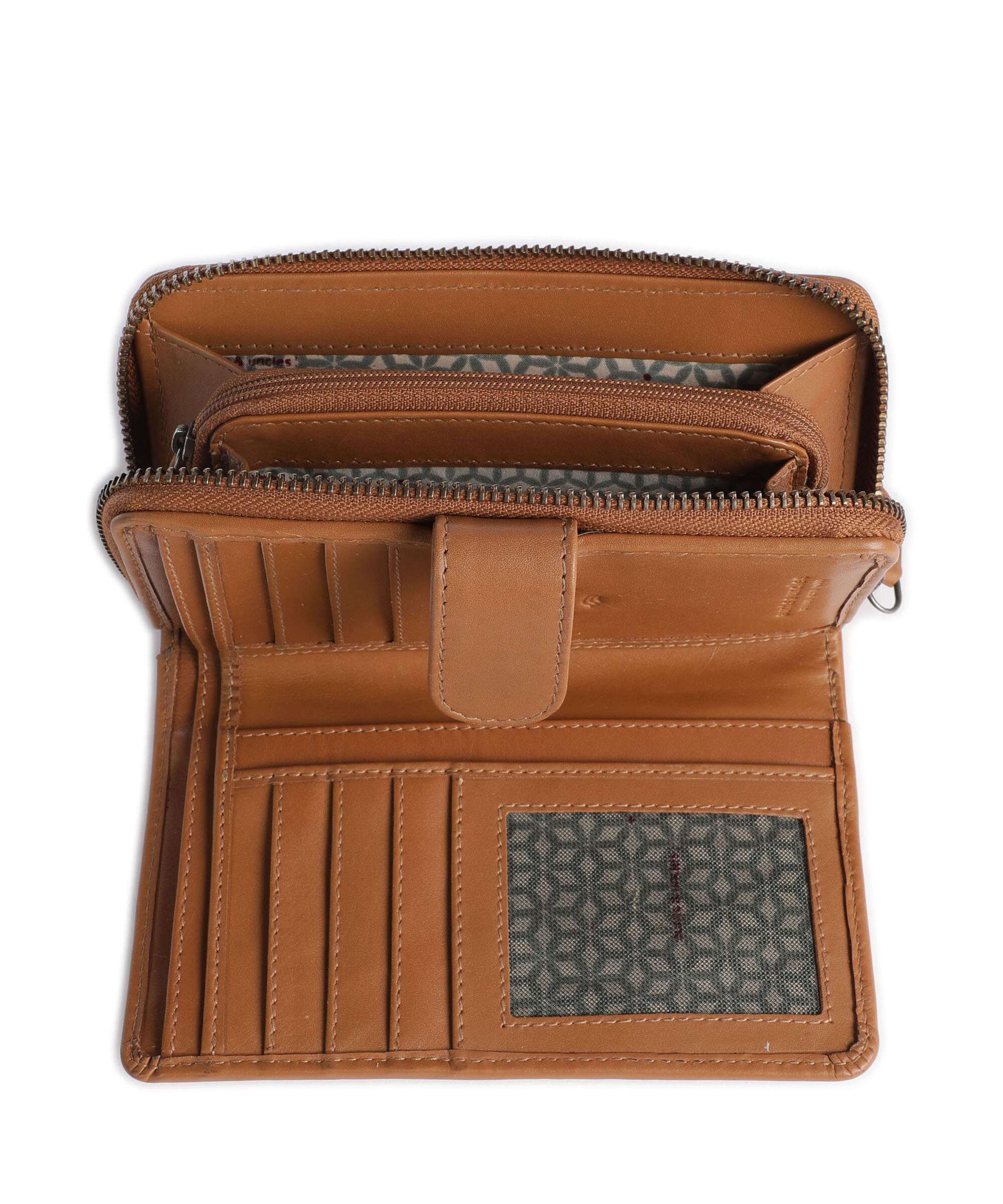 Aunts & Uncles Jamie's Orchard Cactus Pear Wallet cognac