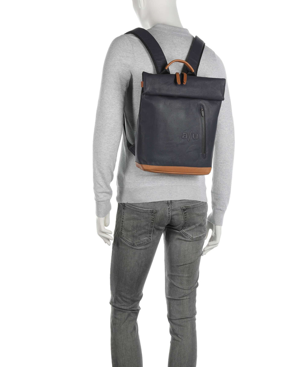 Aunts & Uncles Japan Wakayama Rolltop backpack night blue