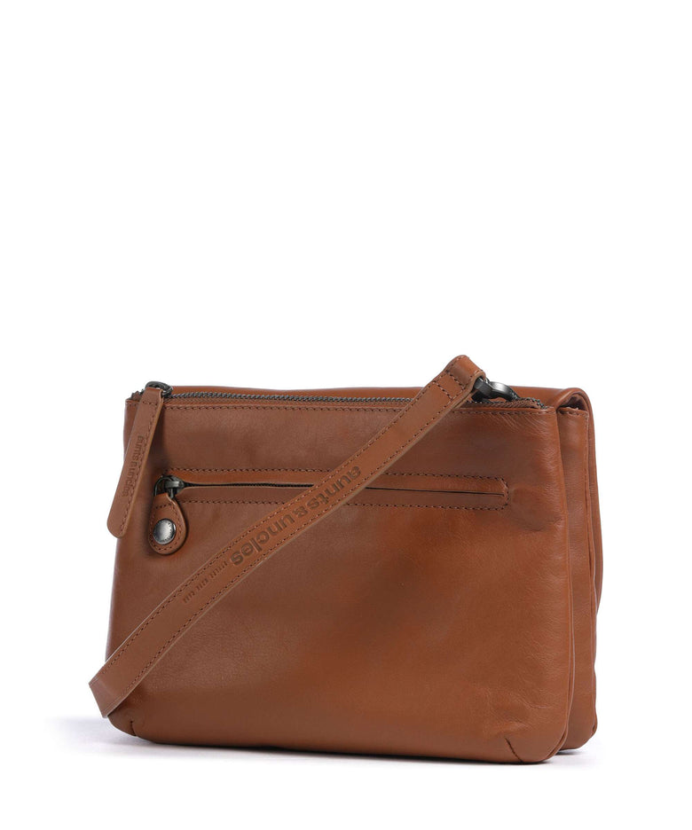 Aunts & Uncles Jamie's Orchard Pepino Crossbody bag cognac