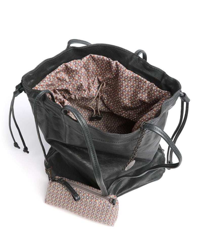 Aunts & Uncles Coffee Klatsch Madison Bucket bag moonless night
