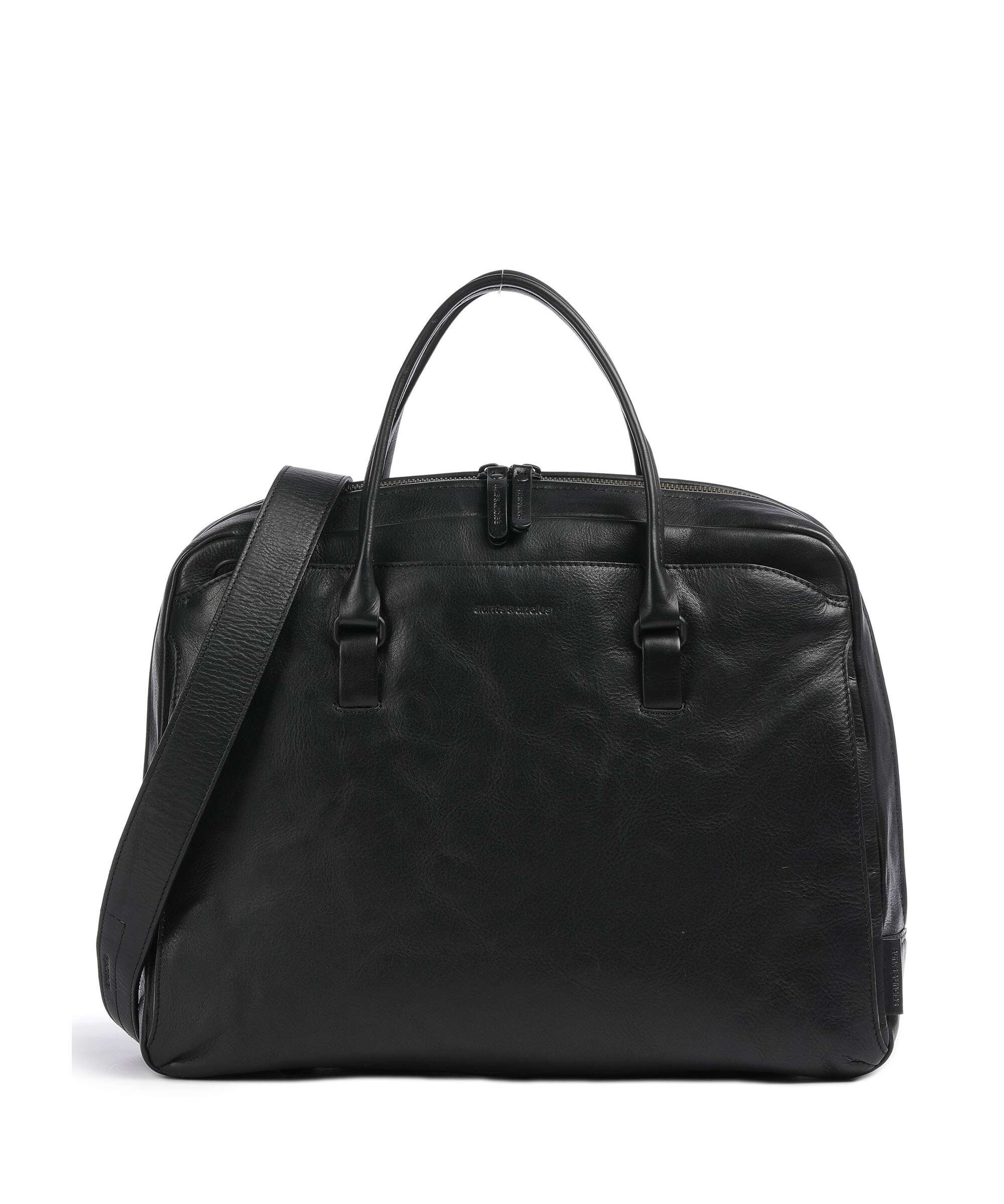 Aunts & Uncles Grandma's Luxury Club Mrs. Plum Tart Briefcase black smoke
