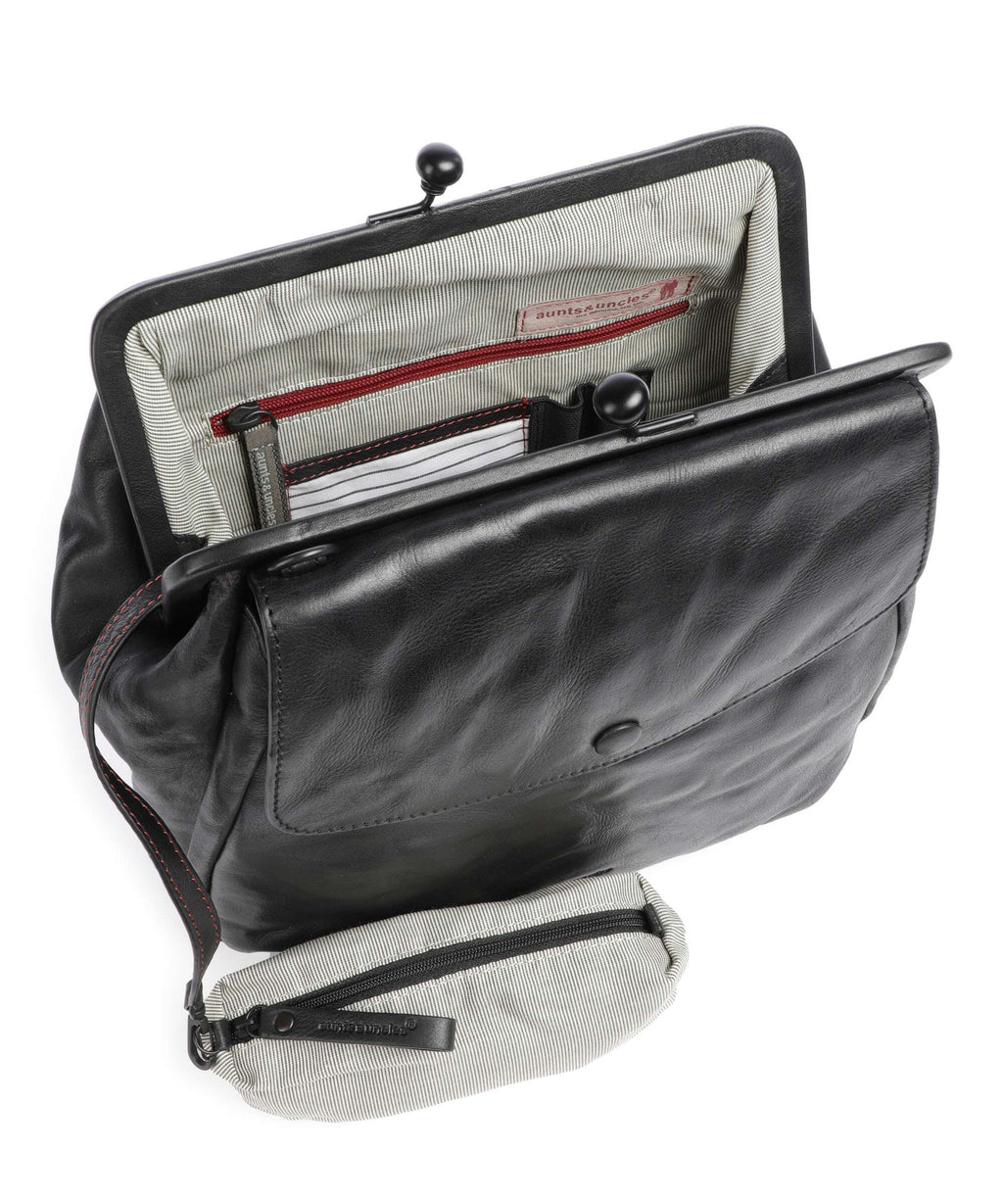 Aunts & Uncles Grandma's Luxury Club Mrs. Mousse Shoulder bag black smoke