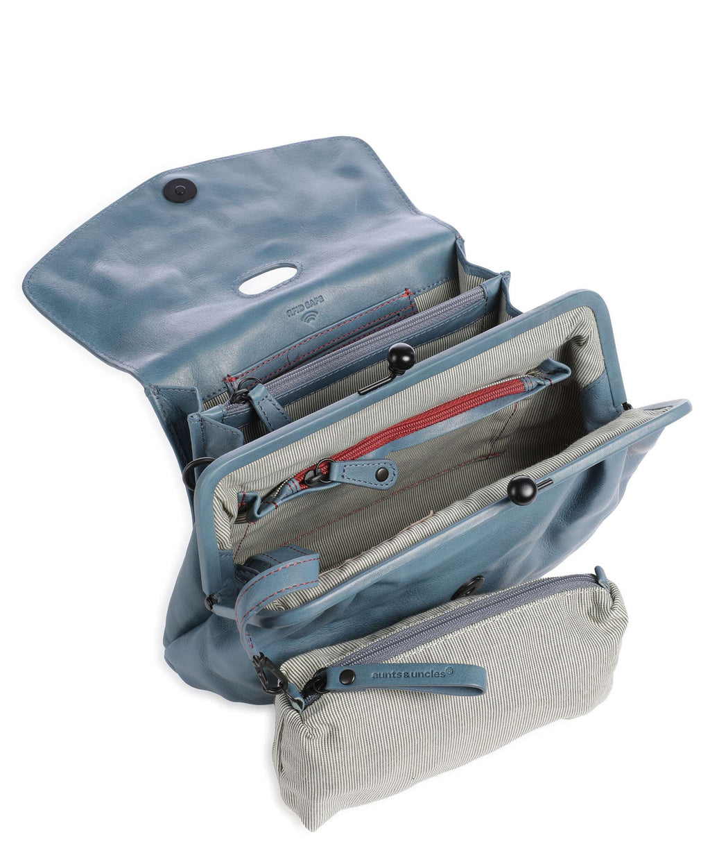 Aunts & Uncles Grandma's Luxury Club Mrs. Madeline Crossbody bag cornet blue