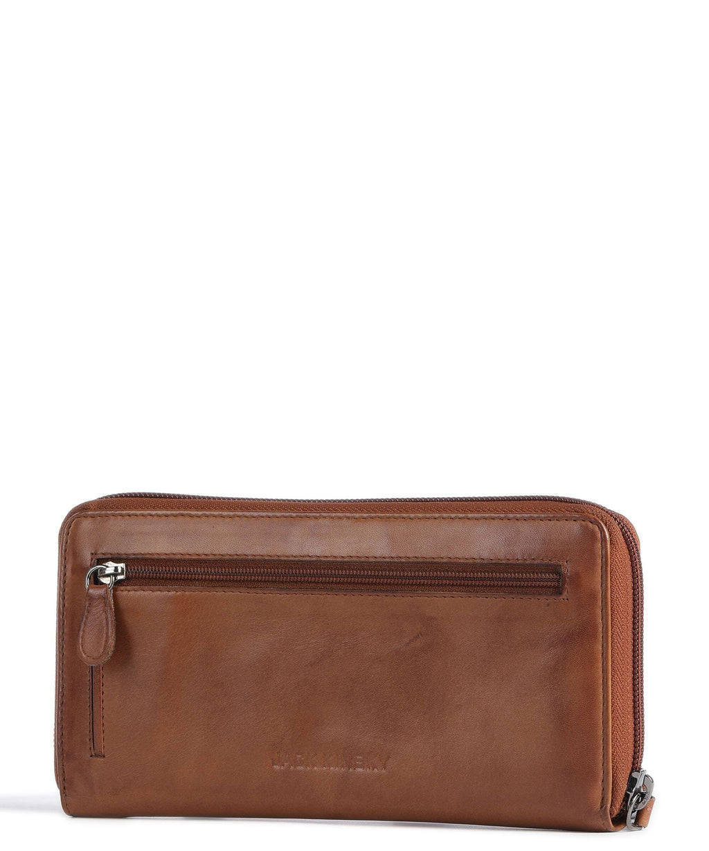 Jack Kinsky Nelson 1018 Wallet cognac
