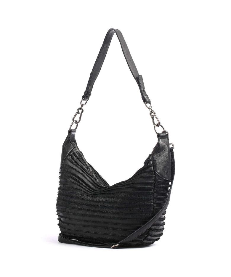 FredsBruder Bestseller Riffel Flowow Hobo bag black