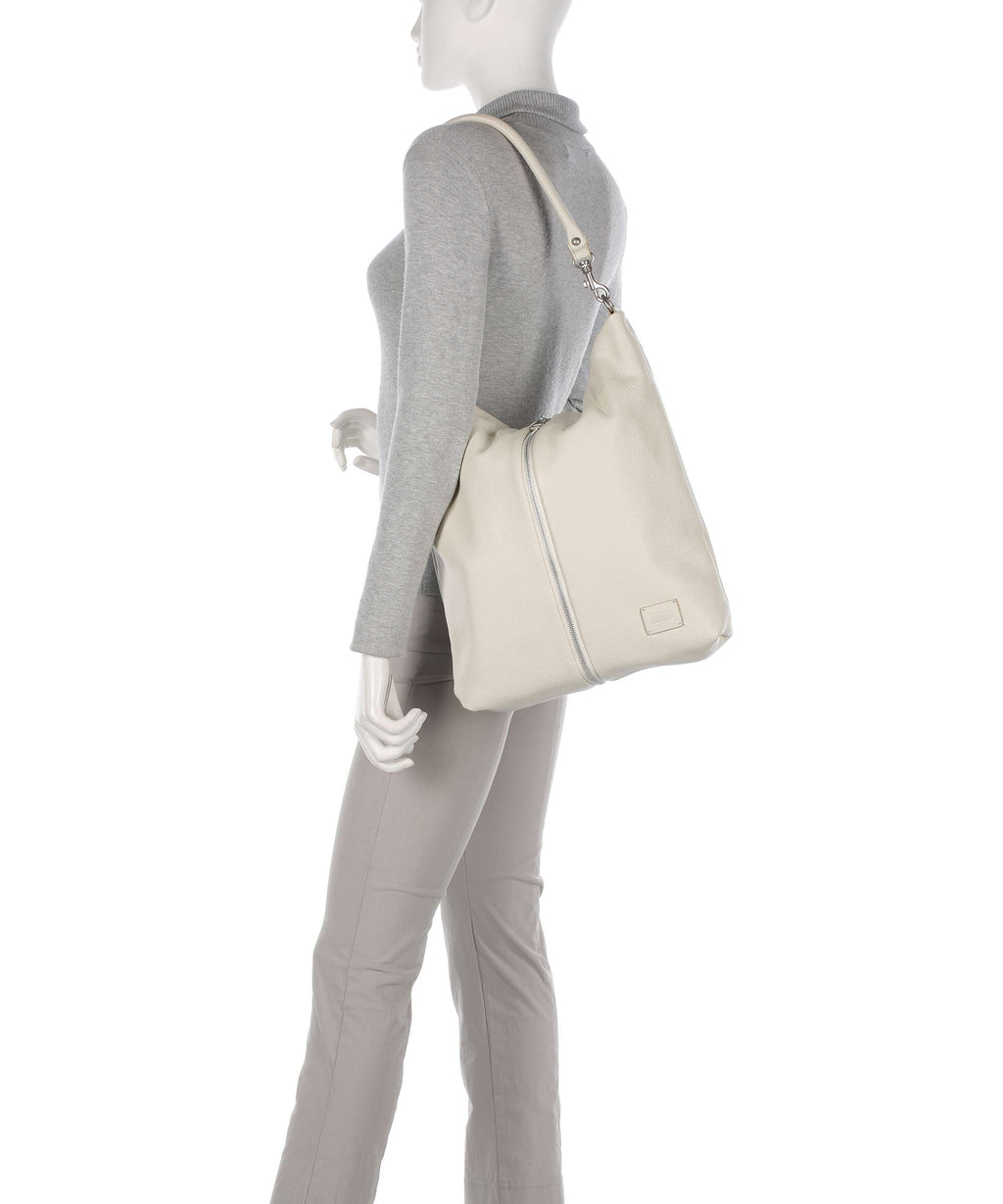 FredsBruder Feeling Good Zip Hobo bag cream
