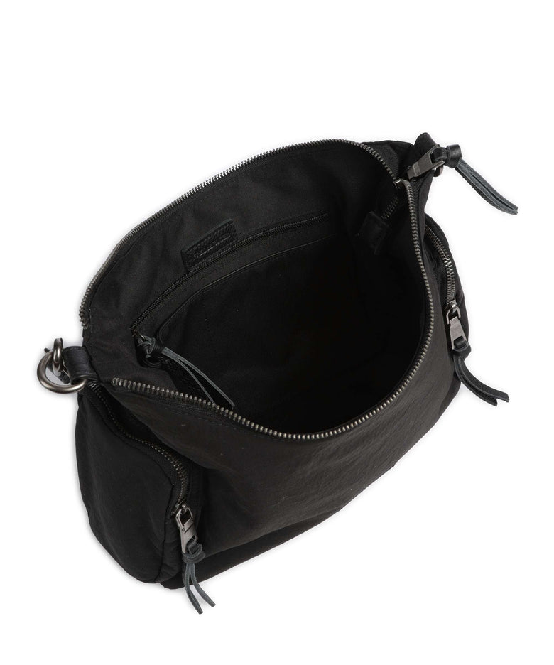 FredsBruder Friends For Life Hobo bag black