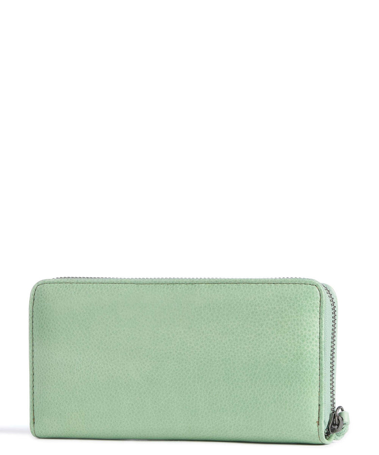 FredsBruder Dear Zip-Around Wallet cute green