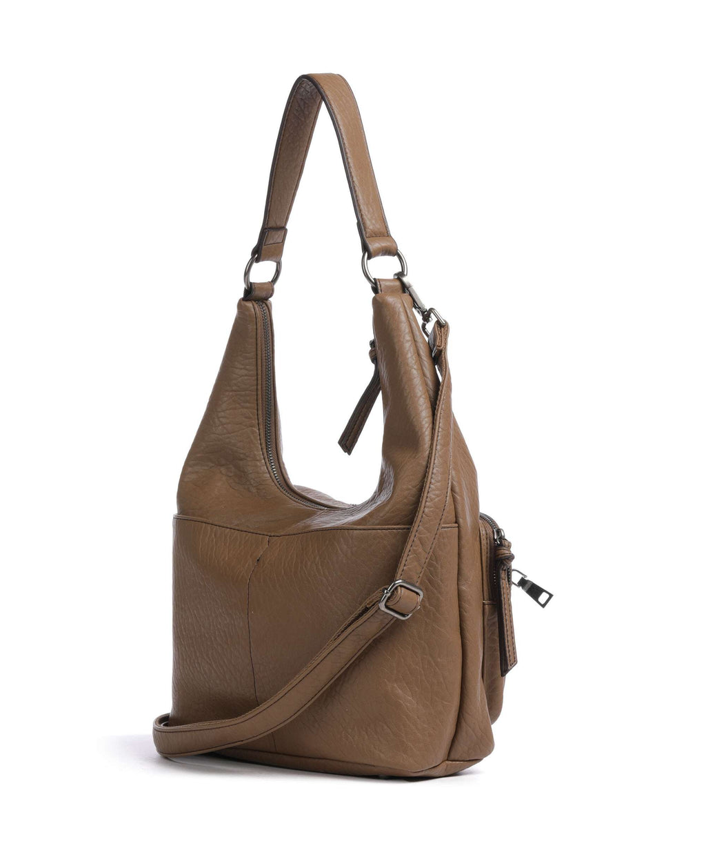 FredsBruder Lunar Hobo bag olive brown