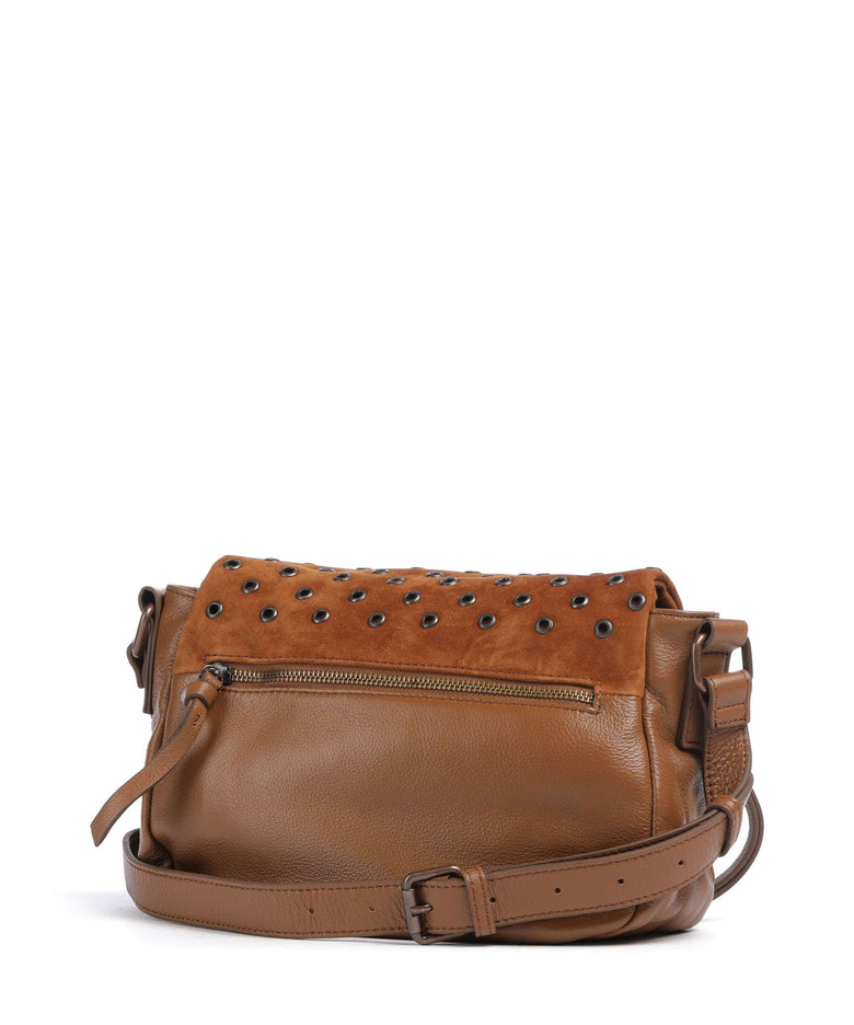 FredsBruder Hey You Rock Crossbody bag dark caramel