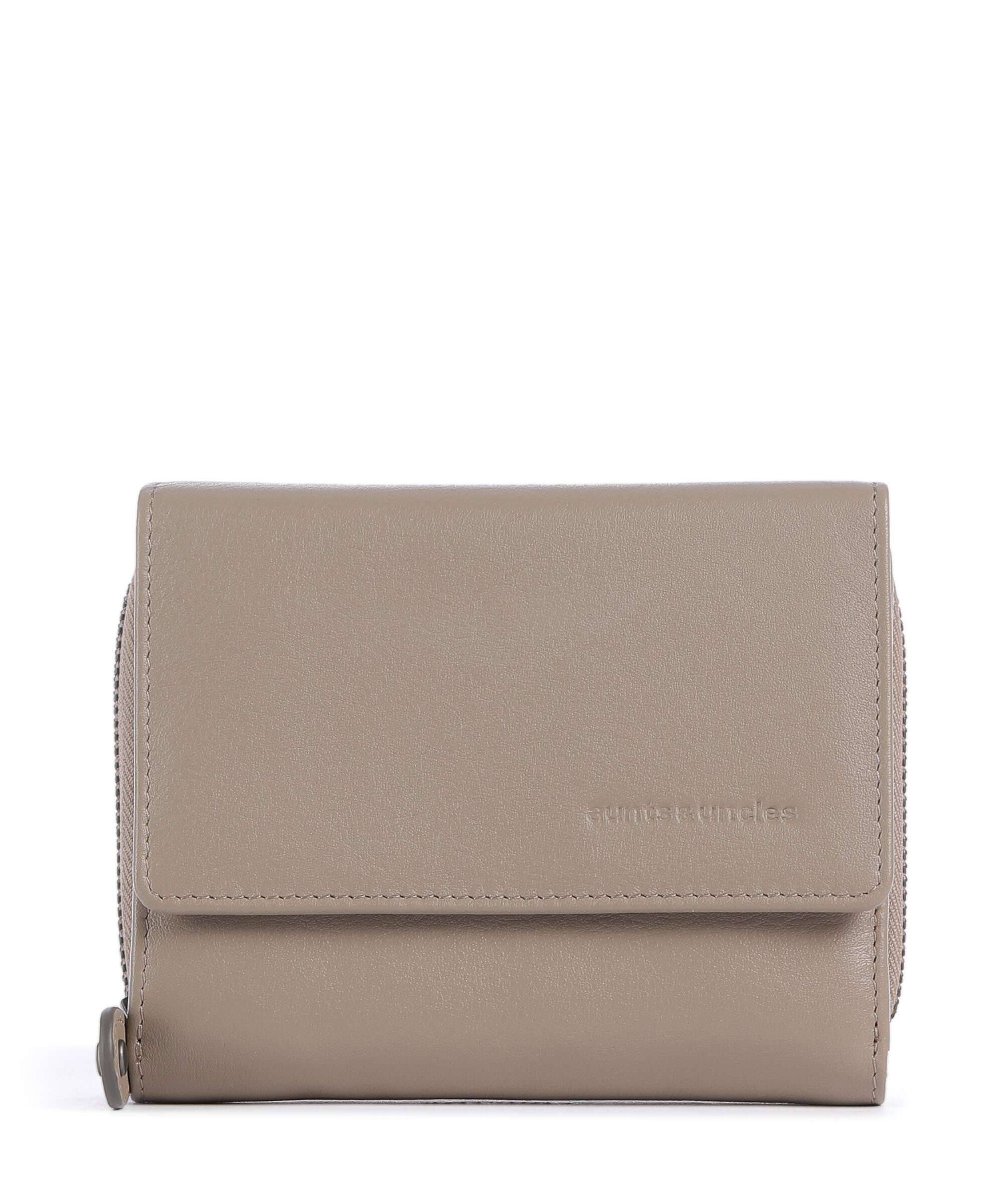 Aunts & Uncles Jamie's Orchard Myrtle Wallet fine grain cow leather ...