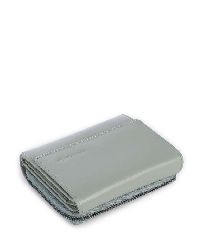 Aunts & Uncles Jamie's Orchard Myrtle RFID Wallet sage green