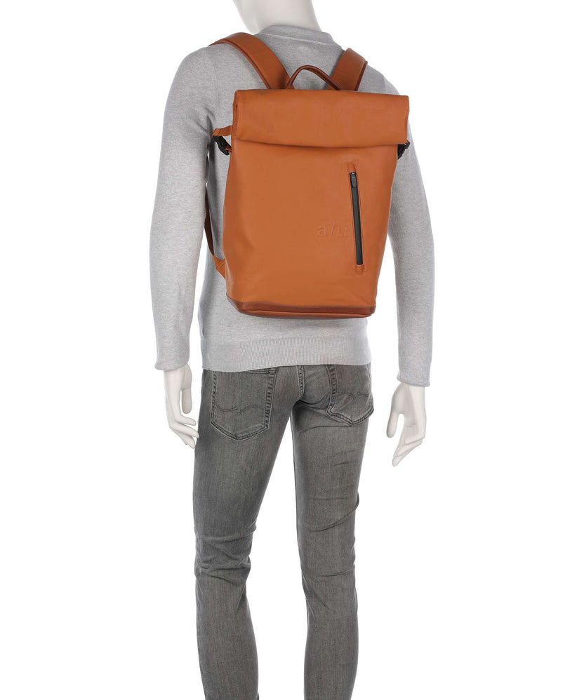 Aunts & Uncles Japan Tokio Rolltop backpack honey ginger